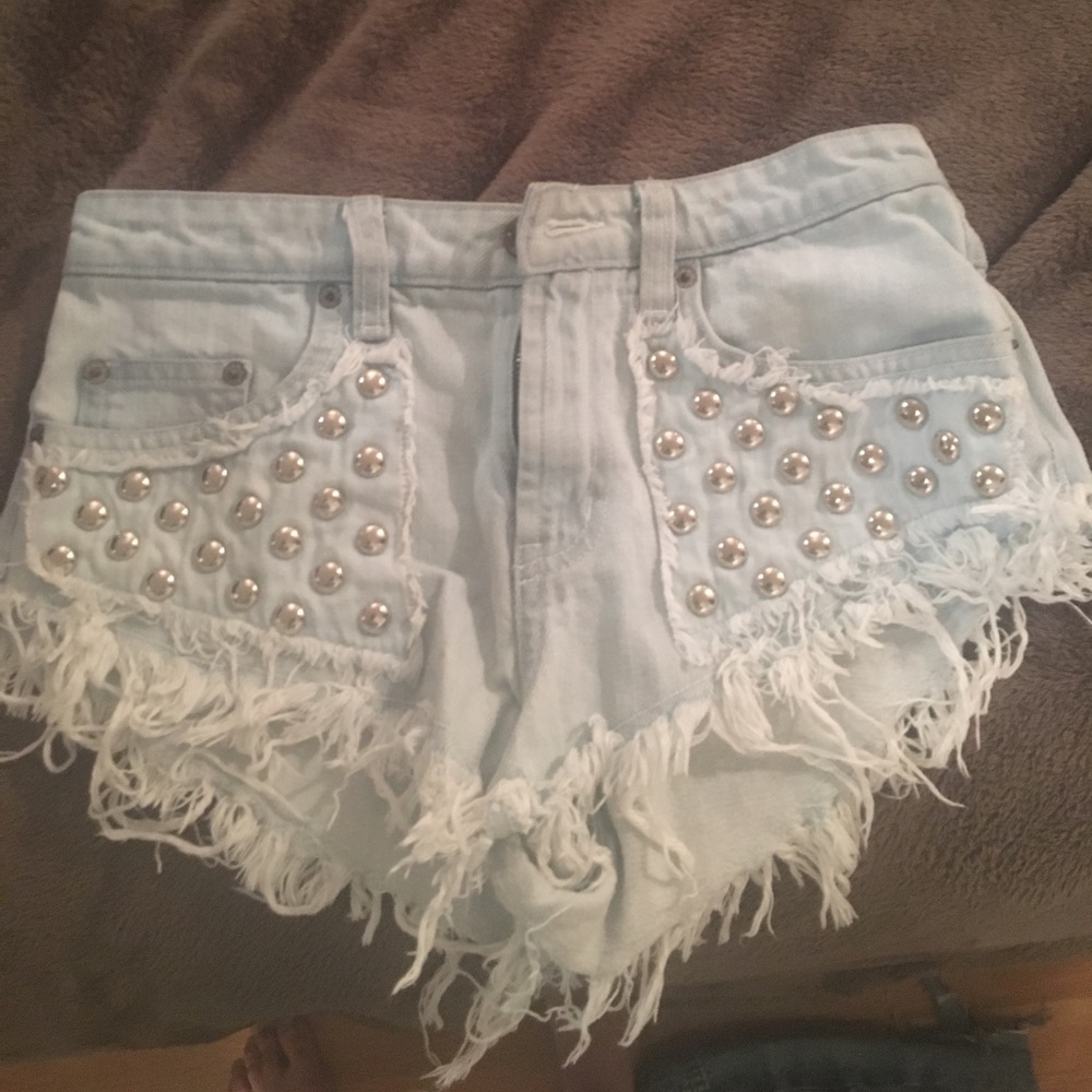 LF studded shorts